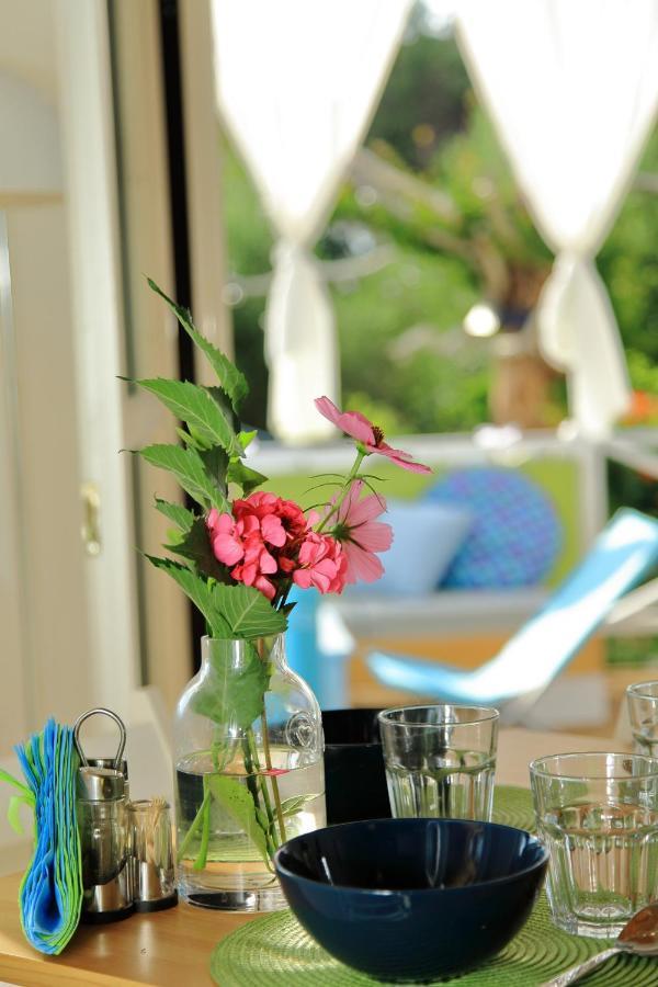 Blue Sky Cottage, Kanouli Beach Halikounas Esterno foto