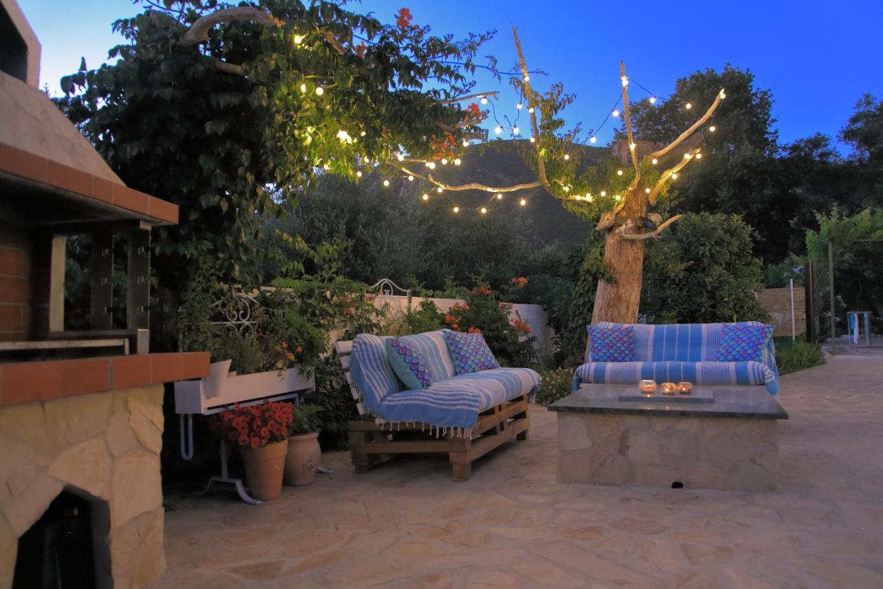 Blue Sky Cottage, Kanouli Beach Halikounas Esterno foto