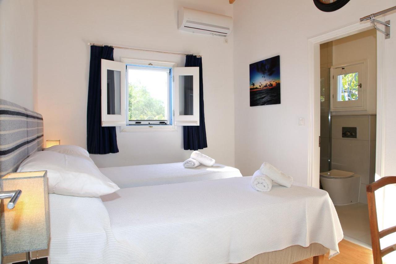 Blue Sky Cottage, Kanouli Beach Halikounas Esterno foto