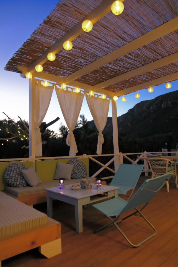 Blue Sky Cottage, Kanouli Beach Halikounas Esterno foto